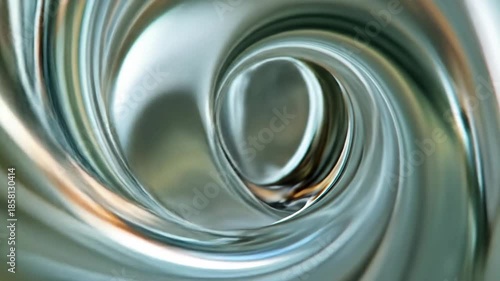 Abstract swirl of light and color forms liquid motion background