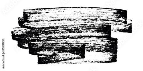 Brush paint stroke texture swatch Hand painted background Ink scribble dab clipart Paint smudge for tags and stamps design