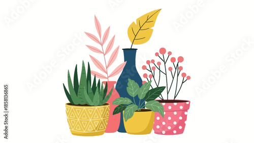 vector illustration of a flower
