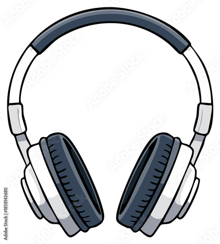 Cartoon Headphones: Stereo Audio Device for Music Listening, Wireless Earphones, Over-Ear Design