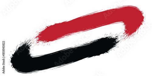 Double round brush strokes vector. Painted rounds collection. Grunge text boxes or textured backgrounds. eps10