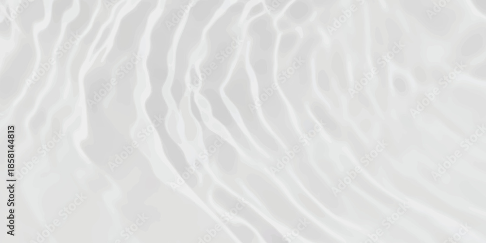 Obraz premium Abstract white water ripples texture background, clean and serene isolated on white background