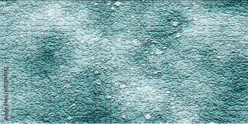 Abstract blue fabric texture with a turquoise grunge pattern creates a wet water ripples design on a rough vintage canvas surface for a textured material wallpaper backdrop