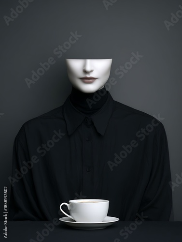 person with cup of coffee