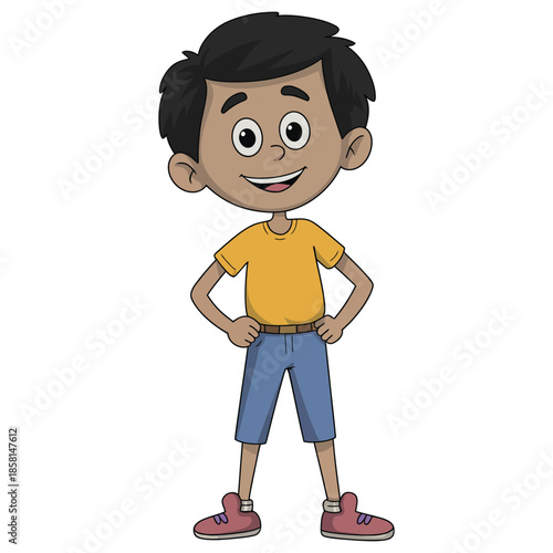 boy with a skateboard