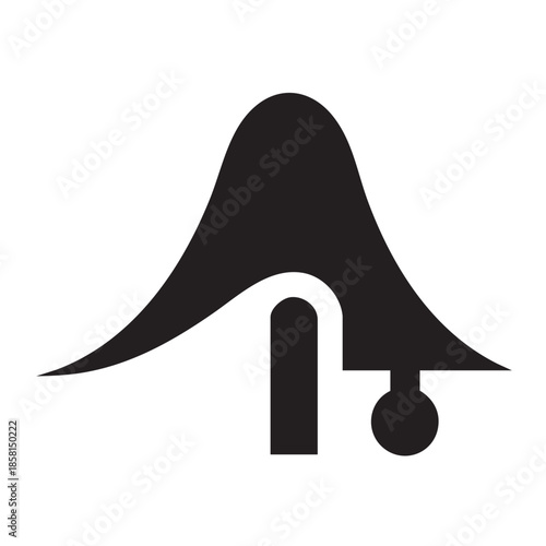 Creative Smooth Digital Inspired Contemporary Abstract Technology Line Logo Format