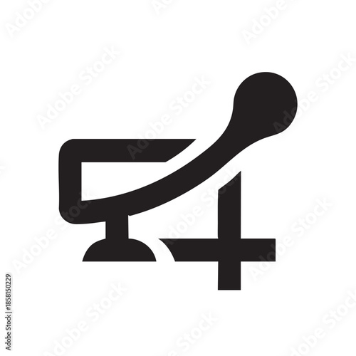 Dynamic Cleanline Technology Inspired Abstract Digital Logo Design