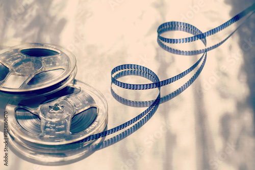 レトロな昭和の時代の8ミリフィルム