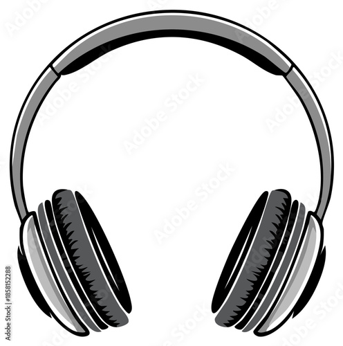 Modern Over-Ear Headphones for Immersive Audio Entertainment and Sound Isolation