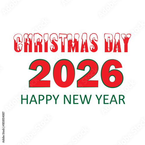 Happy new year after Christmas day 2026