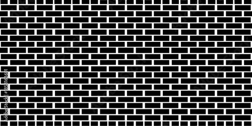 A repeating pattern of black rectangles on a white background