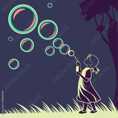 a charming winter scene depicts santa claus on an ice rink with children skating and a cozy house backdrop