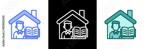 Homework Responsibility triple icon