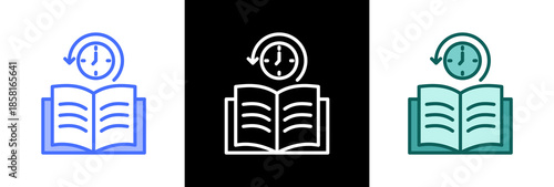 Freedom To Study triple icon