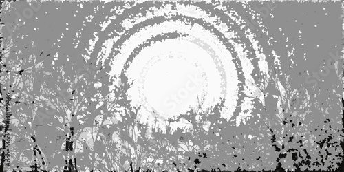 A swirling vortex of light and shadow reminiscent of an abstract tunnel