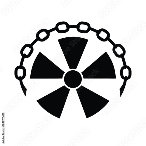 Nuclear Chain Reaction Icon
