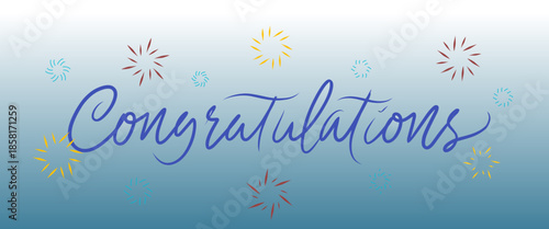 congratulations text, calligraphy congratulations, elegant typography design, celebration lettering, hand drawn congratulations, script font