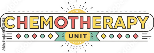 Chemotherapy Unit Icon: Medical Treatment Symbol