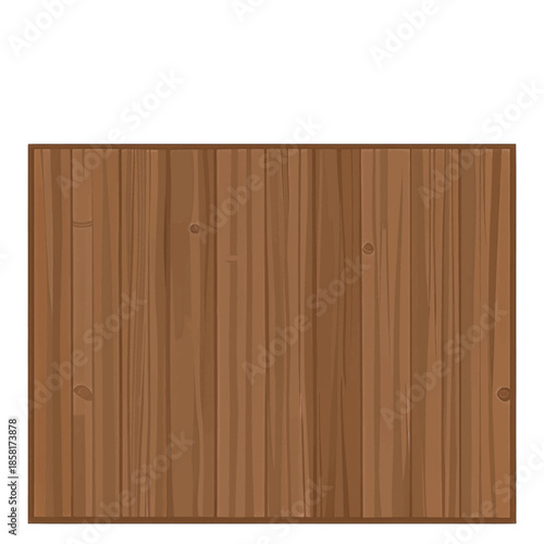 Wood Grain Texture Flat Design Illustration