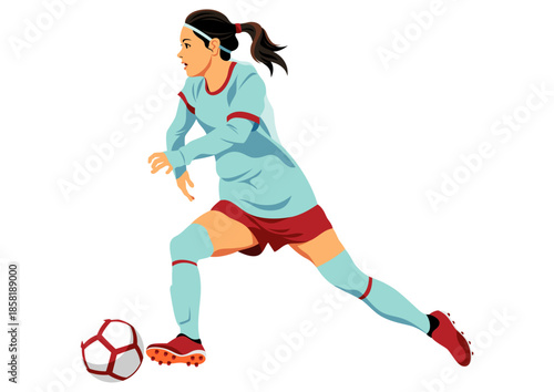 女子サッカー選手