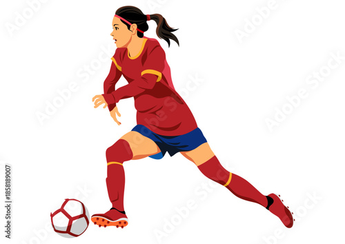 女子サッカー選手