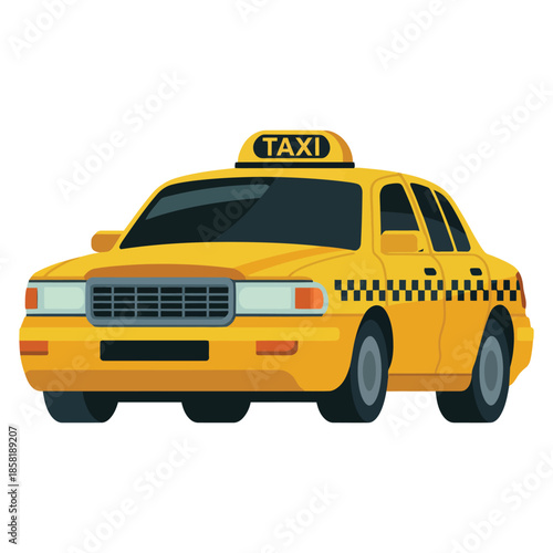 yellow taxi cab