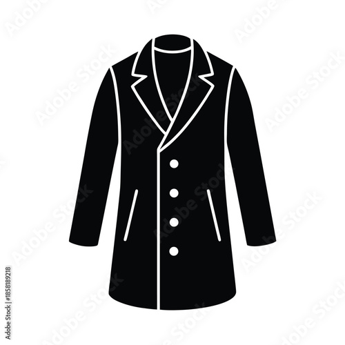 overcoat apparel icon