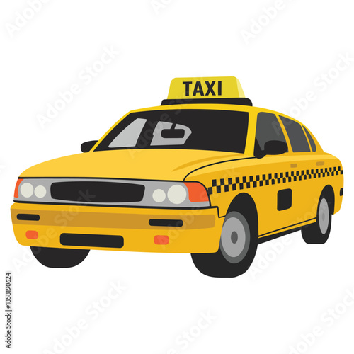 yellow taxi cab