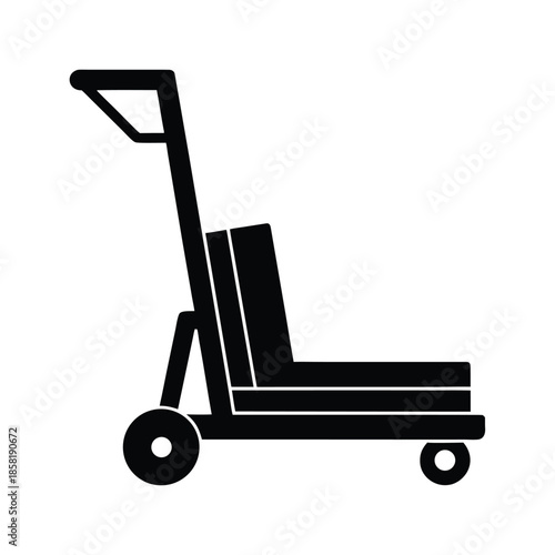 pallet jack warehouse icon