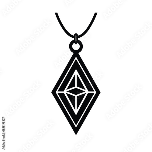 jewelry pendant icon