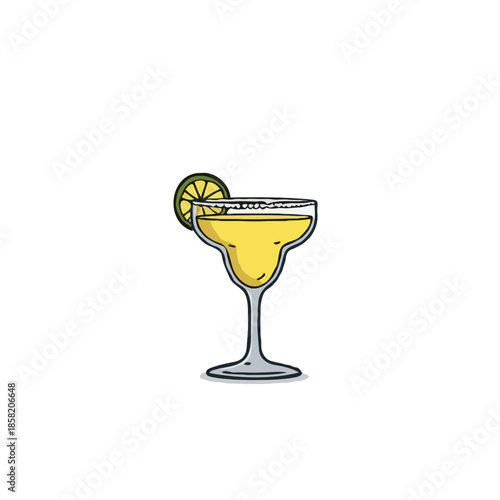 Refreshing margarita illustration showcasing tropical citrus flavors perfect for summer getaways