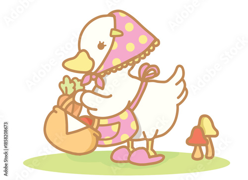 Little Duckling's Harvest A Sweet Day in the Garden