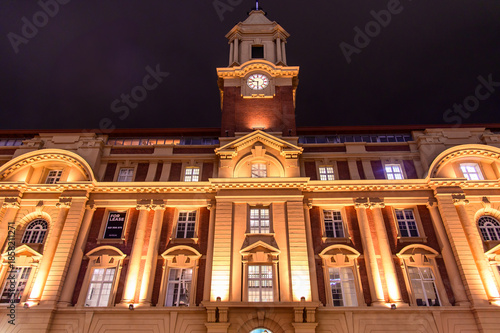 ニュージーランドの最大都市オークランドの美しい夜景風景Beautiful night view of Auckland, New Zealand's largest city