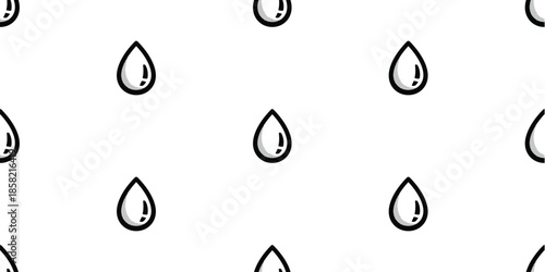 rain seamless pattern raindrops rainy day half tone sky vector cartoon doodle scarf isolated tile gift wrapping paper background repeat wallpaper illustration design white