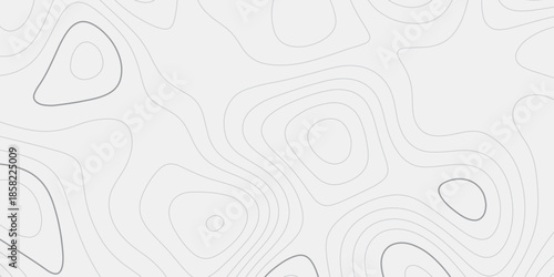 Seamless topographic terrain contour map pattern
Minimal monochrome line design with modern graphic layout