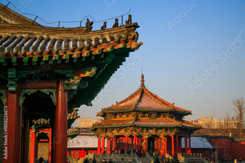 Tableau sur toile Shenyang Imperial Palace Traditional Chinese Architecture