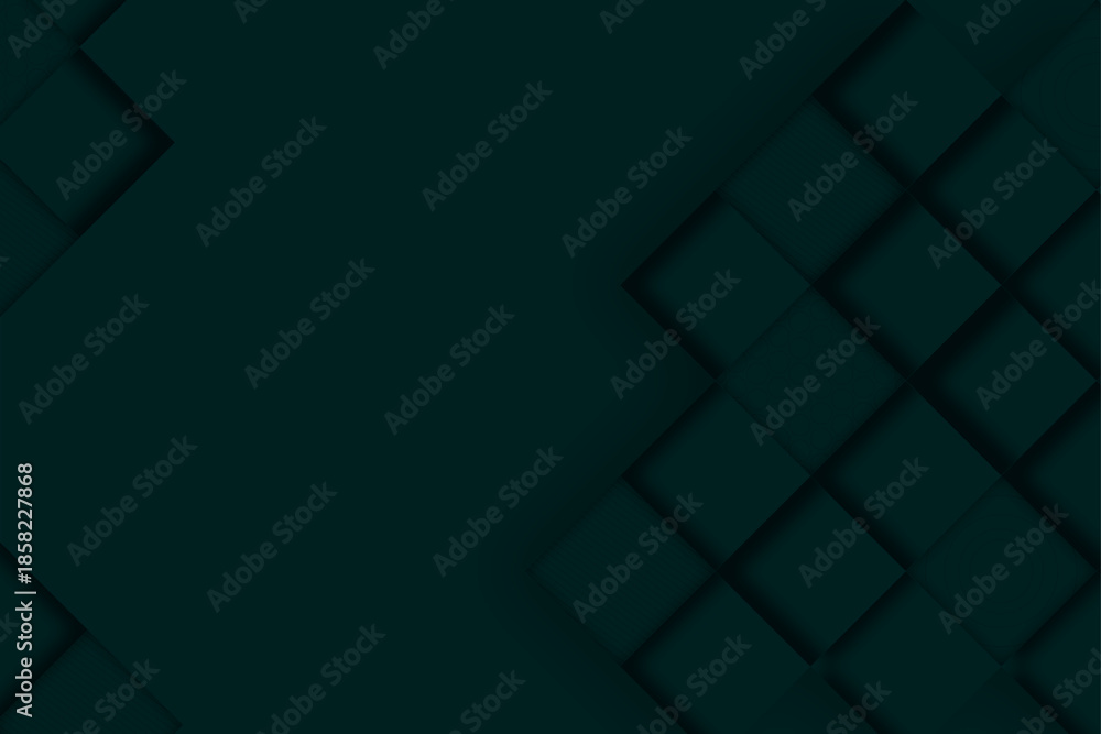 Naklejka premium abstract square illusion frame minimal background
