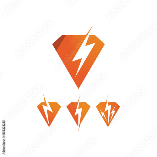 Diamond and Jewel design vector Logo Template symbol