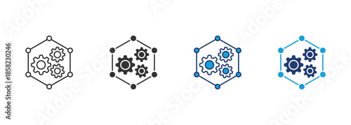 Framework Icon Set Multiple Style Collection