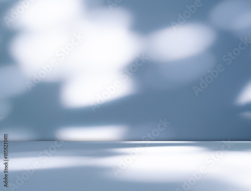 Indigo background summer wall studio room solid kitchen podium floor backdrop product scene shadow loft stage platform interior abstract mockup tropical cement minimal marble desk loft