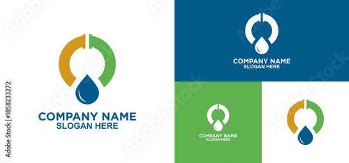 Water Drop Logo Design