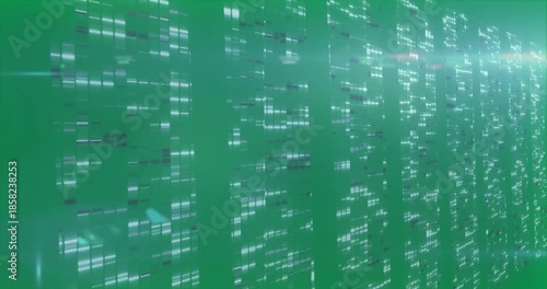 Lights and data on alpha channel