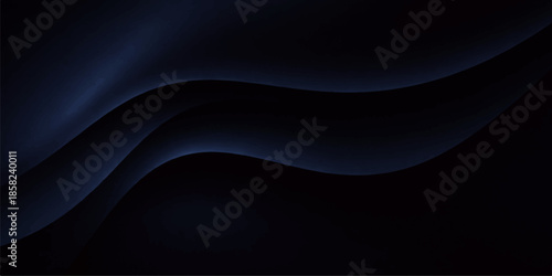 Abstract dark and light backgrounds featuring blue digital waves and flowing lines create a futuristic texture of motion and energy in this artistic space backdrop illustration