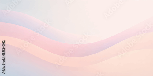Abstract colorful background vector illustration featuring a motion of blue and pink wave patterns with light curve lines and artistic texture shapes for a decorative banner template wallpaper backdro