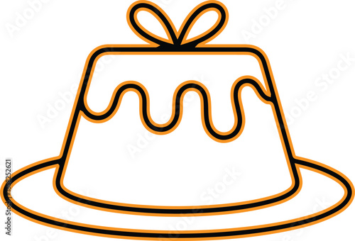 Delicious trifle dessert Vector