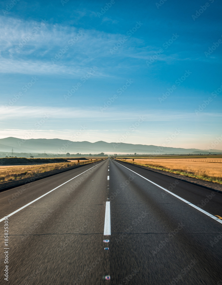 Fototapeta premium Landstraße