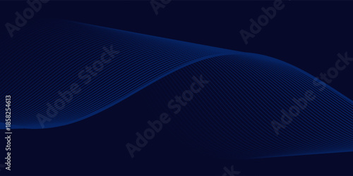 Premium background design with diagonal dark blue line pattern. abstract dark blue background. wavy lines background.