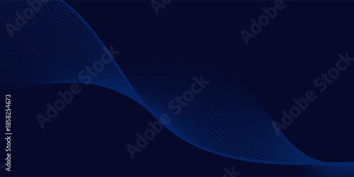 Premium background design with diagonal dark blue line pattern. abstract dark blue background. wavy lines background.