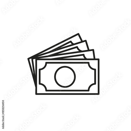 Financial Success Concept with Hand Holding Cash Banknotes for Business Growth