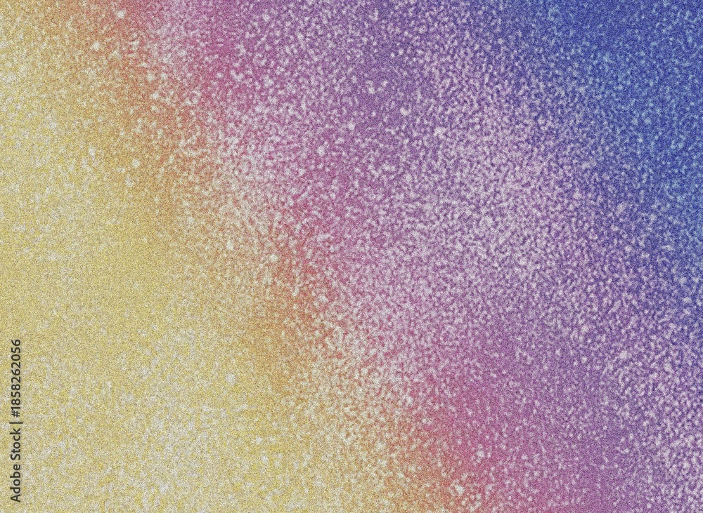 Fototapeta premium Colorful glitter gradient noise grain background texture
